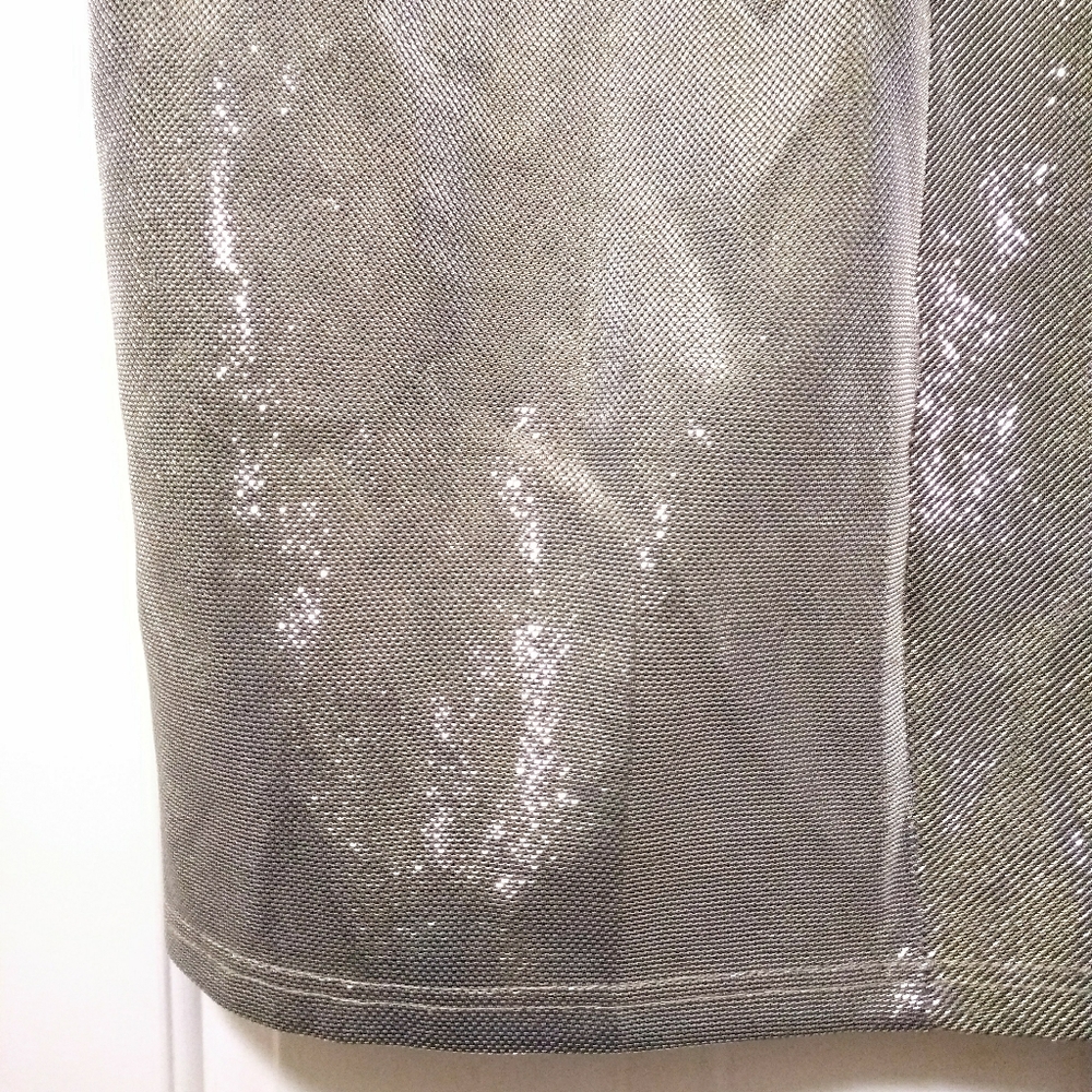 ✨ HOST PICK ✨ Stunning Metallic Slit Skirt - Picture 5 of 16